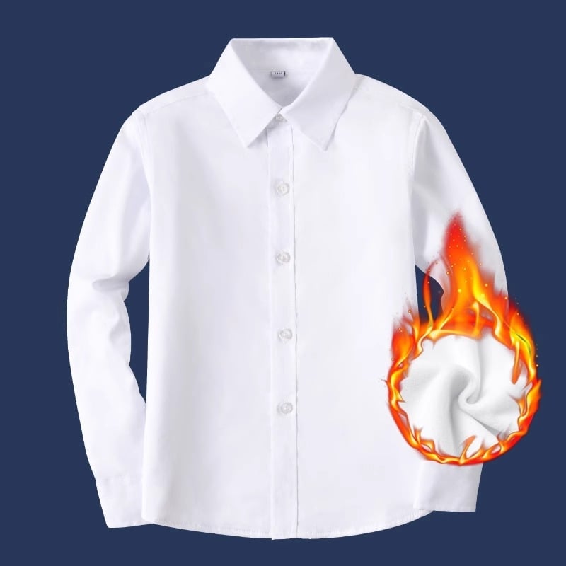 Vaikų ilgomis rankovėmis mokyklinė marškinėliai, korėjietiško stiliaus, švelnus audinio apdorojimas, medvilnės 30% mišinys, žiema 2025