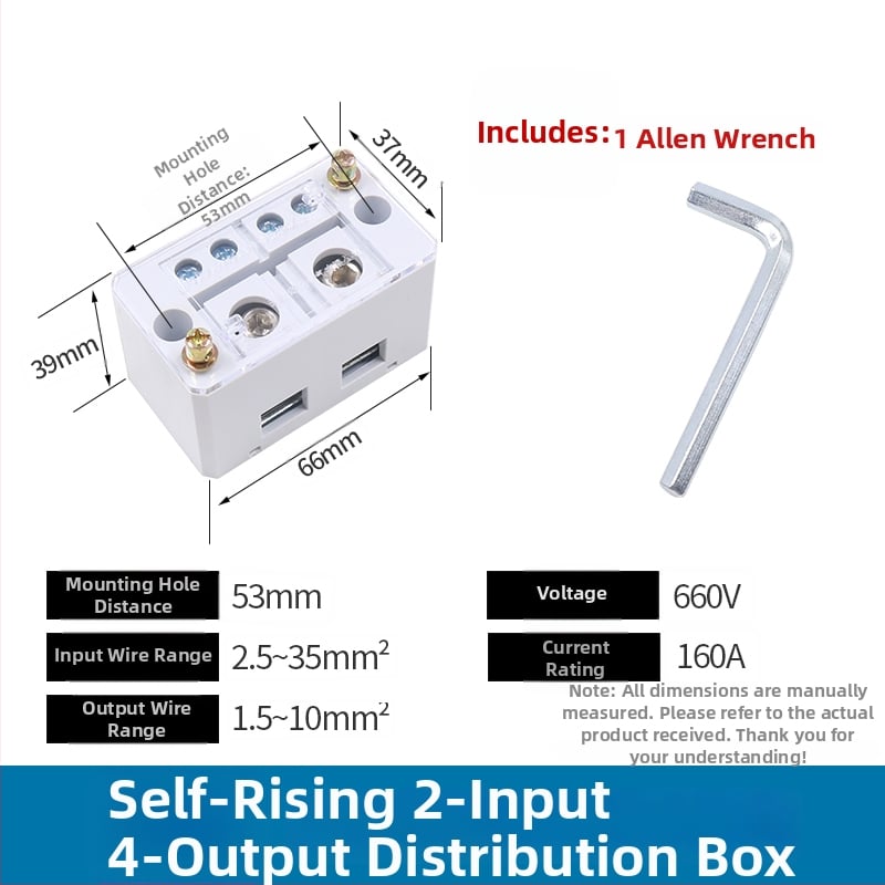 Elektrisko shēmu sadales kaste, 2 ievadi, 4–16 izejas, 8 savienotāji, termināļu bloks