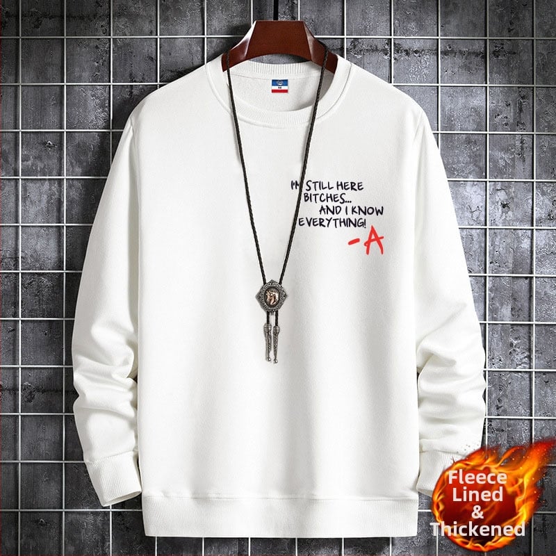 Korejas stilā veidots fleece iekšējais džemperis, ar apaļu kaklu, garas piedurknes, 100% poliesters