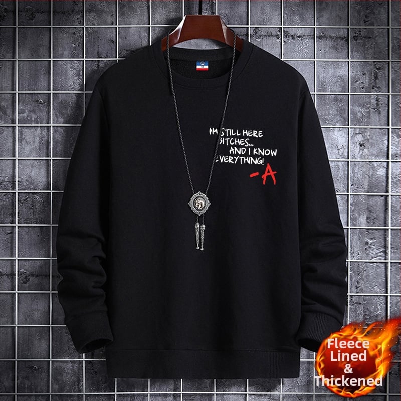 Korejas stilā veidots fleece iekšējais džemperis, ar apaļu kaklu, garas piedurknes, 100% poliesters