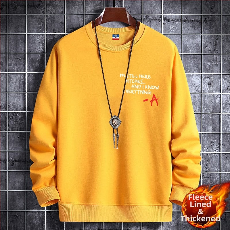 Korejas stilā veidots fleece iekšējais džemperis, ar apaļu kaklu, garas piedurknes, 100% poliesters