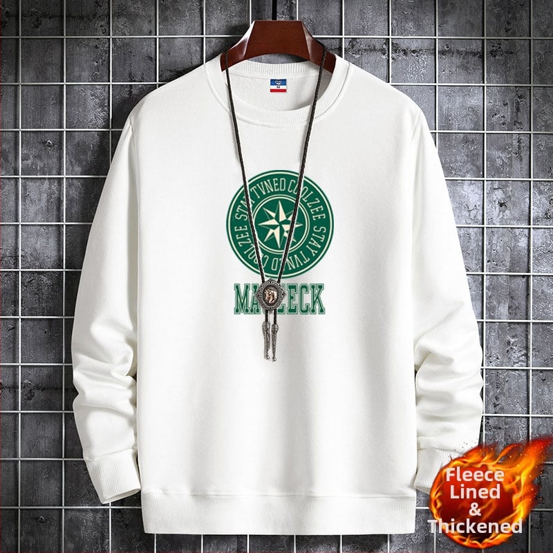 Korejas stilā veidots fleece iekšējais džemperis, ar apaļu kaklu, garas piedurknes, 100% poliesters