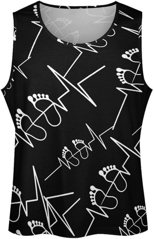 Fitted bez rukava sportska majica s kamuflažnim uzorkom, Milk Silk tkanina, 95% poliester, tanak, ljetni komad