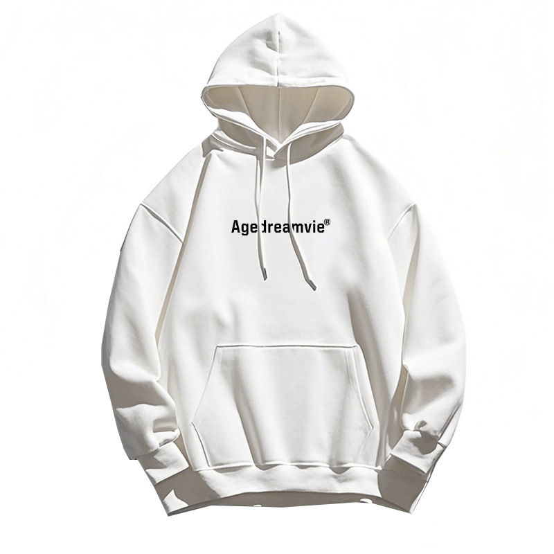 Ženski hoodie s kapuljom i flis podstavom oversize, jesensko-zimski stil, poliester 95%+