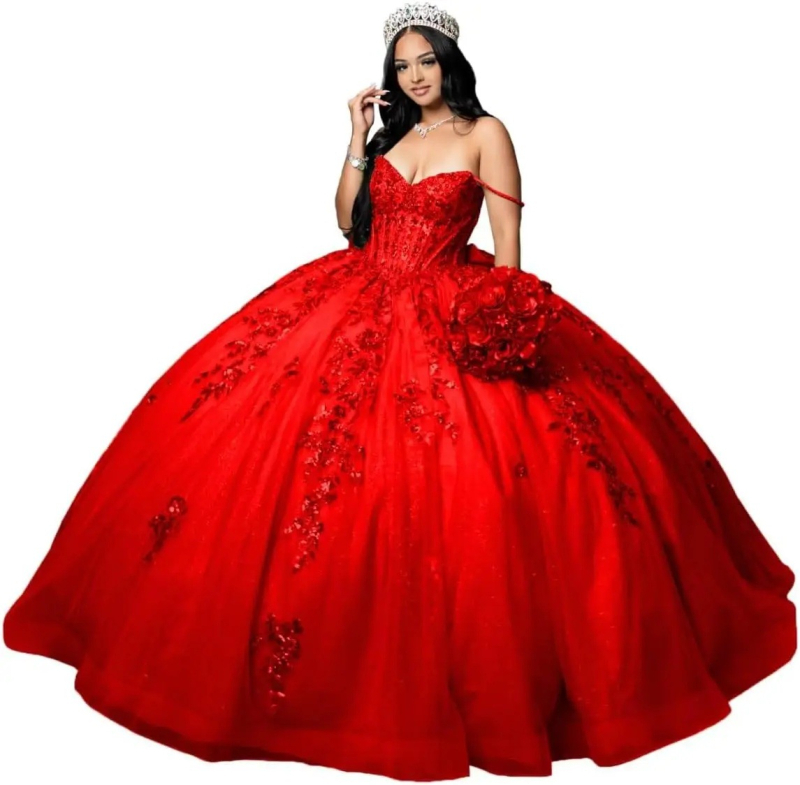Večernja haljina s jednim ramenom, A-linijski kroj, duga suknja, visok struk, rukavi do 3/4