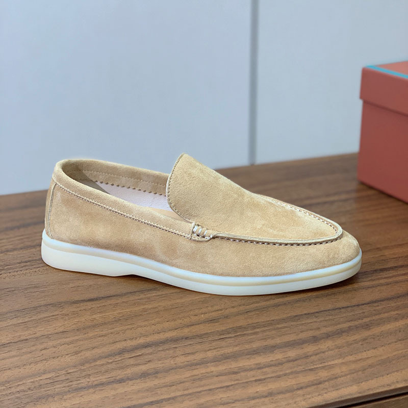 Unisex vasaros loaferiai — apvali nosis, plokščias kvadratinis kulnas, gumos pada, EVA vidpadis, vidus iš avies odos, glotnus viršus, kvėpuojantys, neslidūs