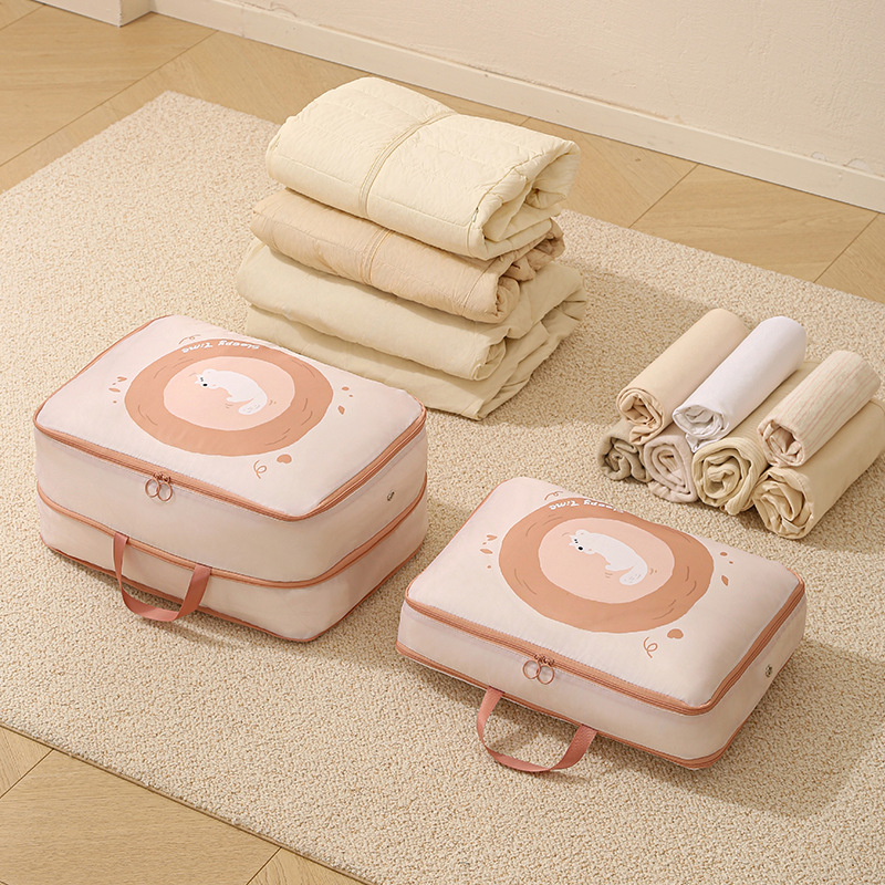 Kelioninė saugyklos krepšys, kubo formos, Oxford audinys, daugiafunkcinis rūbų organizatorius