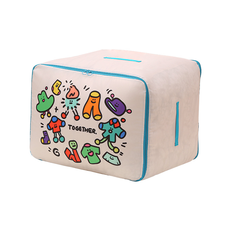 Kelioninė saugyklos krepšys, kubo formos, Oxford audinys, daugiafunkcinis rūbų organizatorius