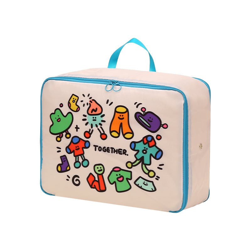 Kelioninė saugyklos krepšys, kubo formos, Oxford audinys, daugiafunkcinis rūbų organizatorius