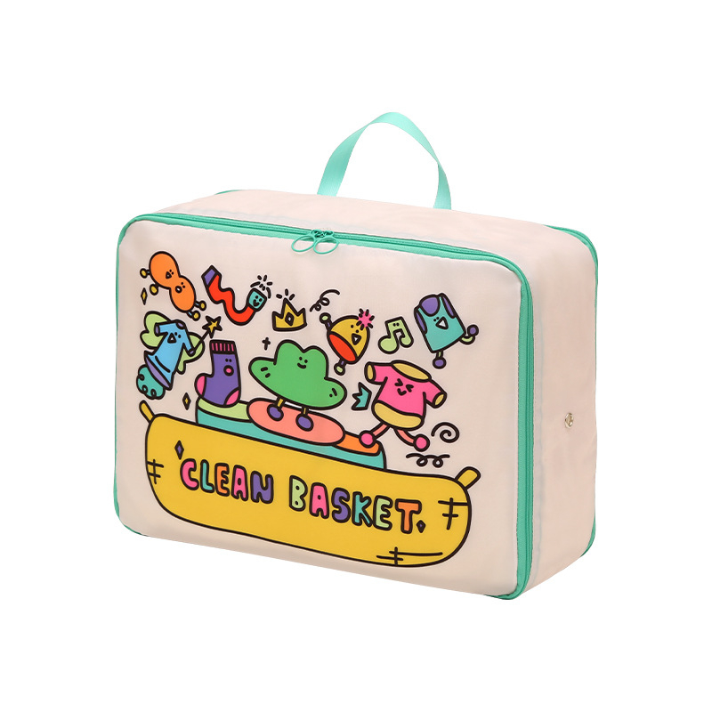 Kelioninė saugyklos krepšys, kubo formos, Oxford audinys, daugiafunkcinis rūbų organizatorius