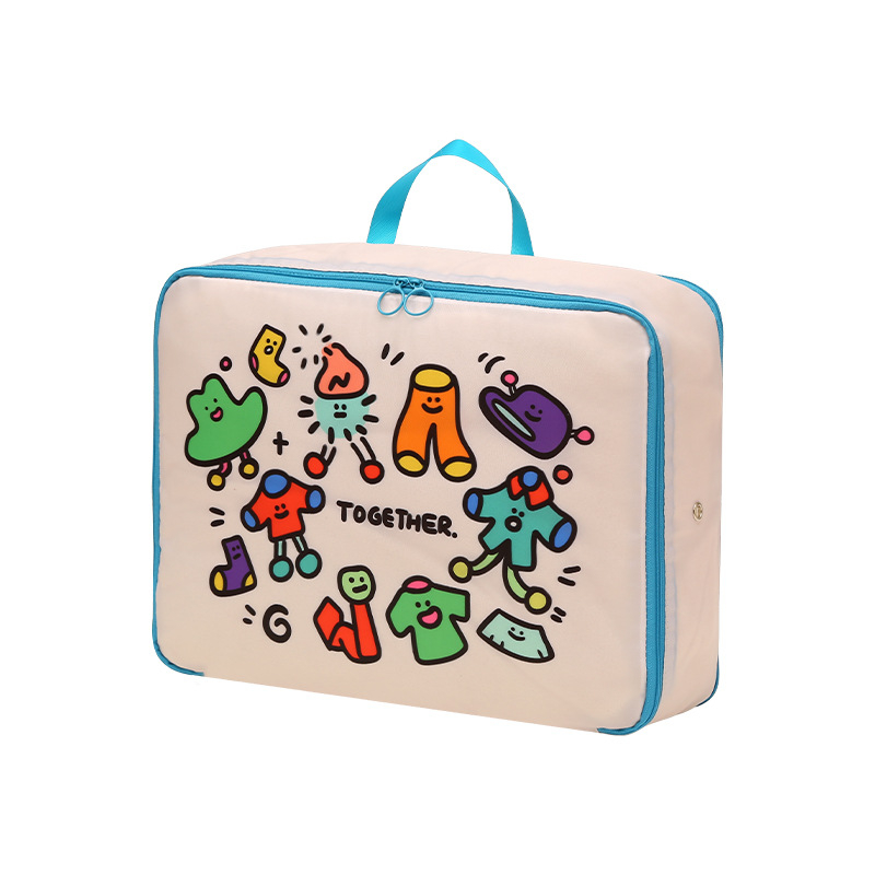 Kelioninė saugyklos krepšys, kubo formos, Oxford audinys, daugiafunkcinis rūbų organizatorius