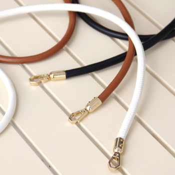 PU кожена модна чанта за рамо с заменяема презрамка, закачалка за чаша за вино и DIY аксесоар за тъкана чанта, лято 2024