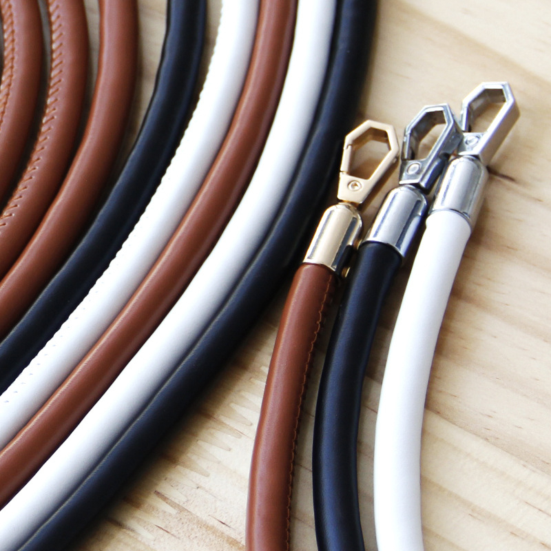 PU кожена модна чанта за рамо с заменяема презрамка, закачалка за чаша за вино и DIY аксесоар за тъкана чанта, лято 2024