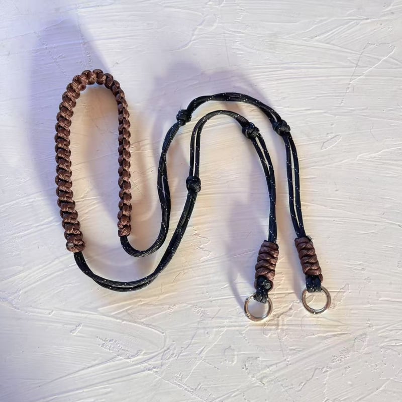 Ръчно преплетена презрамка за рамо, регулируема, сгъваема и отделяща се, универсална за мобилен телефон и камера