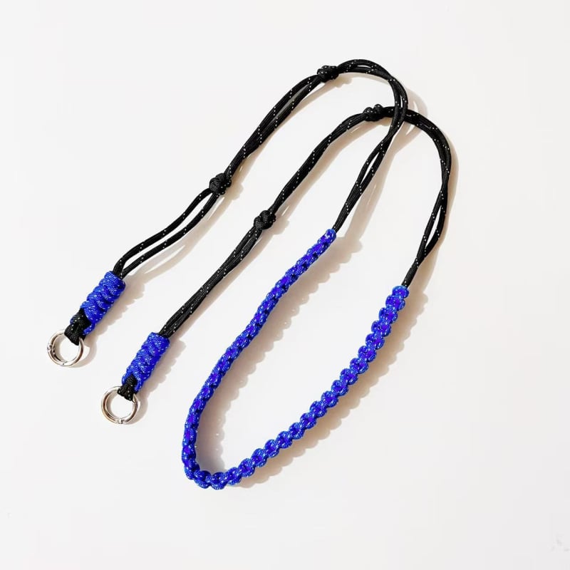 Ръчно преплетена презрамка за рамо, регулируема, сгъваема и отделяща се, универсална за мобилен телефон и камера