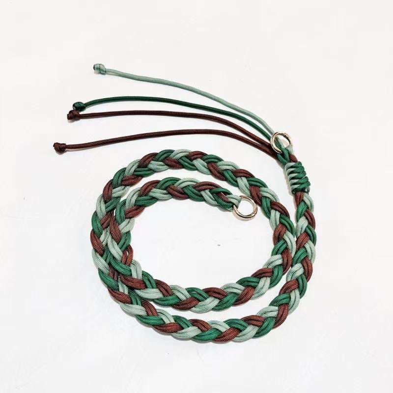 Ръчно преплетена презрамка за рамо, регулируема, сгъваема и отделяща се, универсална за мобилен телефон и камера