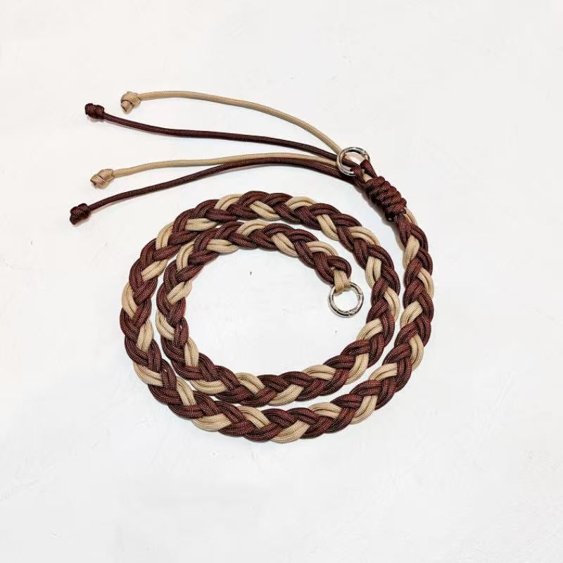 Ръчно преплетена презрамка за рамо, регулируема, сгъваема и отделяща се, универсална за мобилен телефон и камера