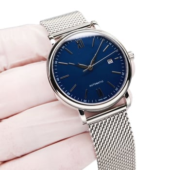 Nothing automātiska Miyota 9015 vīriešu pulkstenis ar keramikas siksnu, nerūsējoša tērauda korpusu, safīra kristāla stiklu, caurspīdīgu aizmuguri, kalendāru, gaismas funkciju