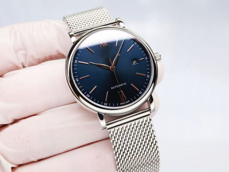 Nothing automātiska Miyota 9015 vīriešu pulkstenis ar keramikas siksnu, nerūsējoša tērauda korpusu, safīra kristāla stiklu, caurspīdīgu aizmuguri, kalendāru, gaismas funkciju