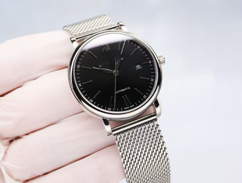 Nothing automātiska Miyota 9015 vīriešu pulkstenis ar keramikas siksnu, nerūsējoša tērauda korpusu, safīra kristāla stiklu, caurspīdīgu aizmuguri, kalendāru, gaismas funkciju