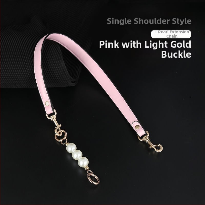 Презрамка за чанти с перлена верига - PU заместваща презрамка