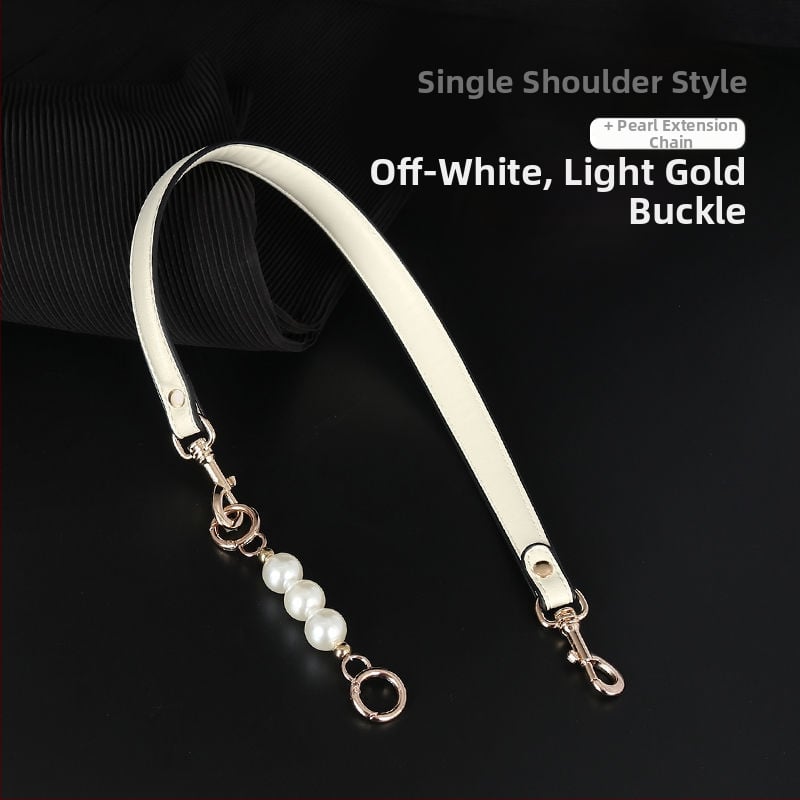 Презрамка за чанти с перлена верига - PU заместваща презрамка