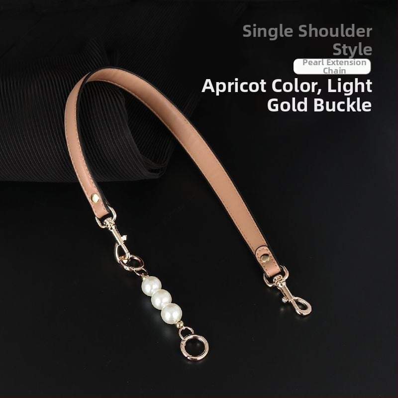 Презрамка за чанти с перлена верига - PU заместваща презрамка