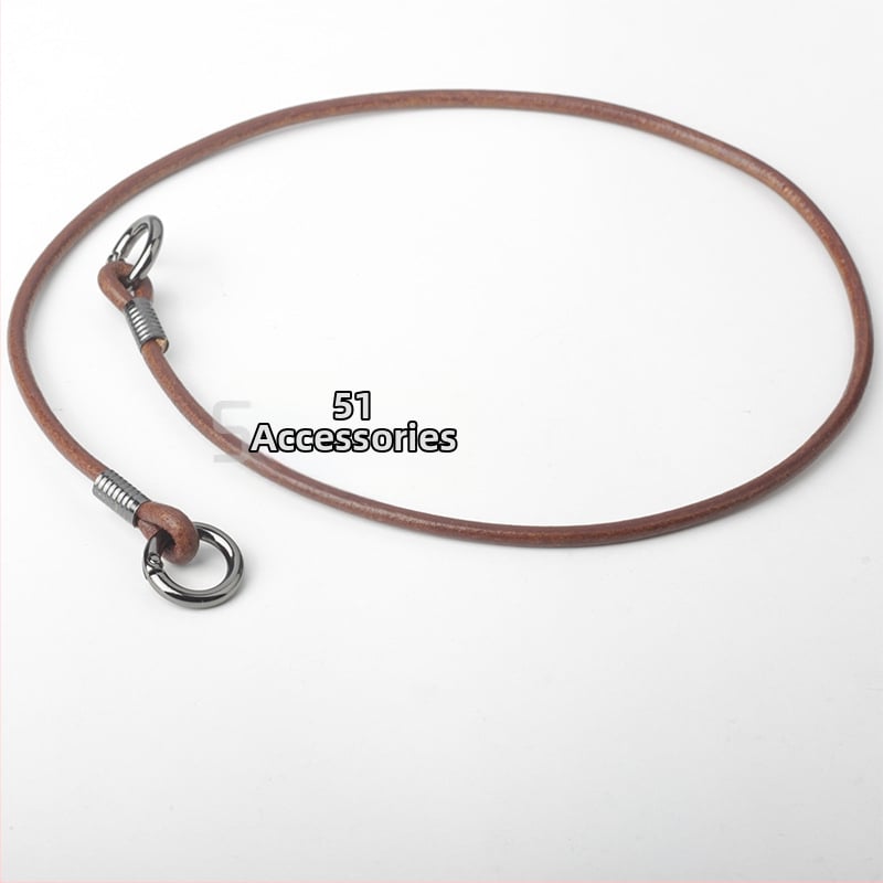 Презрамка за чанта с открит пръстен – кръстосано носене / къса презрамка за рамо / подмишница – телешка кожа с растително обработване, едноцветна