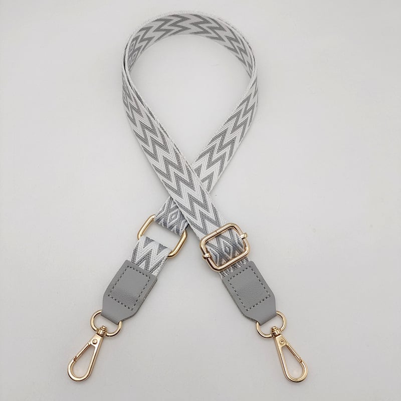 Регулируема презрамка за чанта – полиестер, износоустойчива, намалява натоварването, национален стил, лято 2024