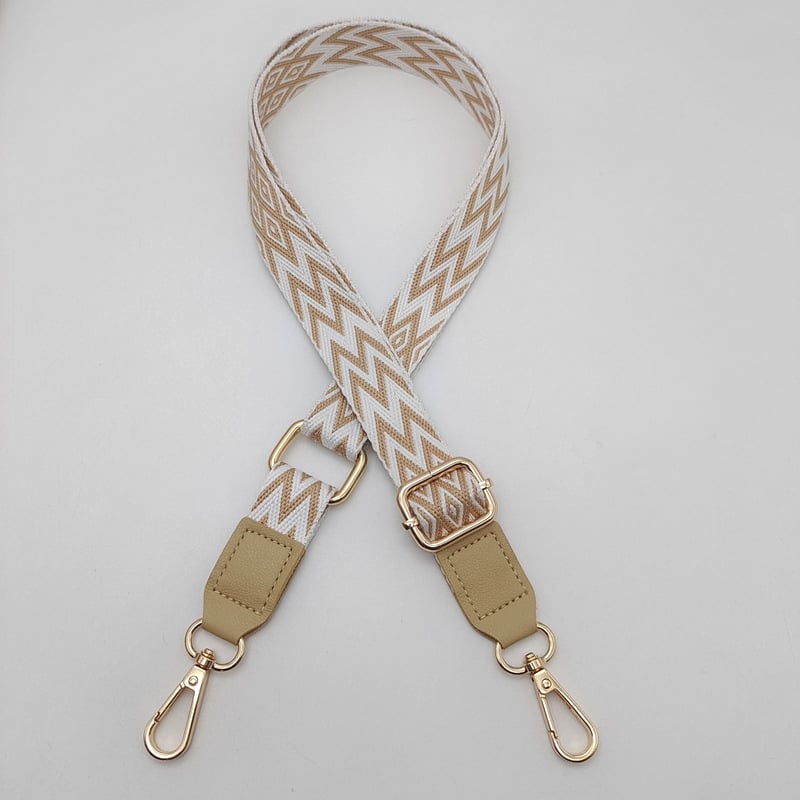 Регулируема презрамка за чанта – полиестер, износоустойчива, намалява натоварването, национален стил, лято 2024