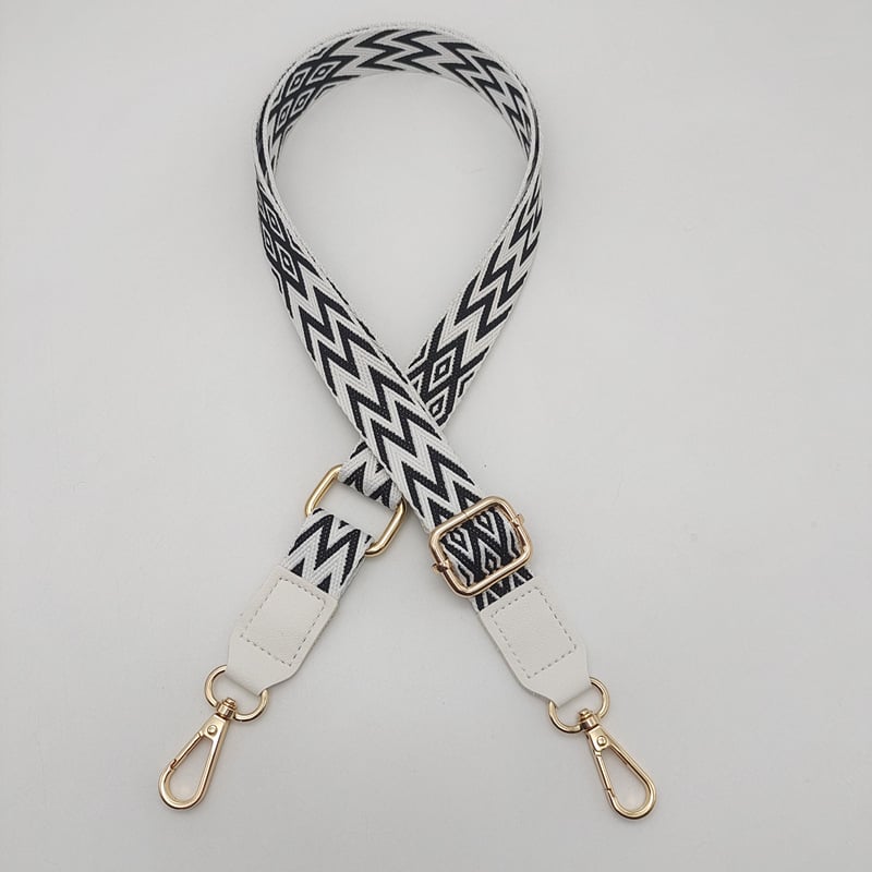 Регулируема презрамка за чанта – полиестер, износоустойчива, намалява натоварването, национален стил, лято 2024