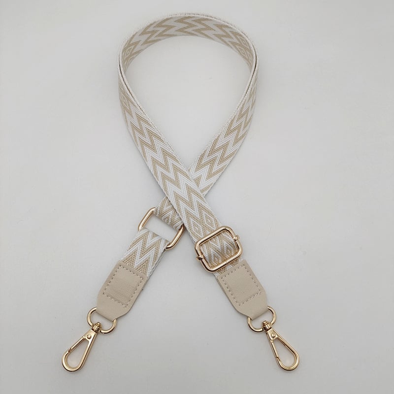 Регулируема презрамка за чанта – полиестер, износоустойчива, намалява натоварването, национален стил, лято 2024