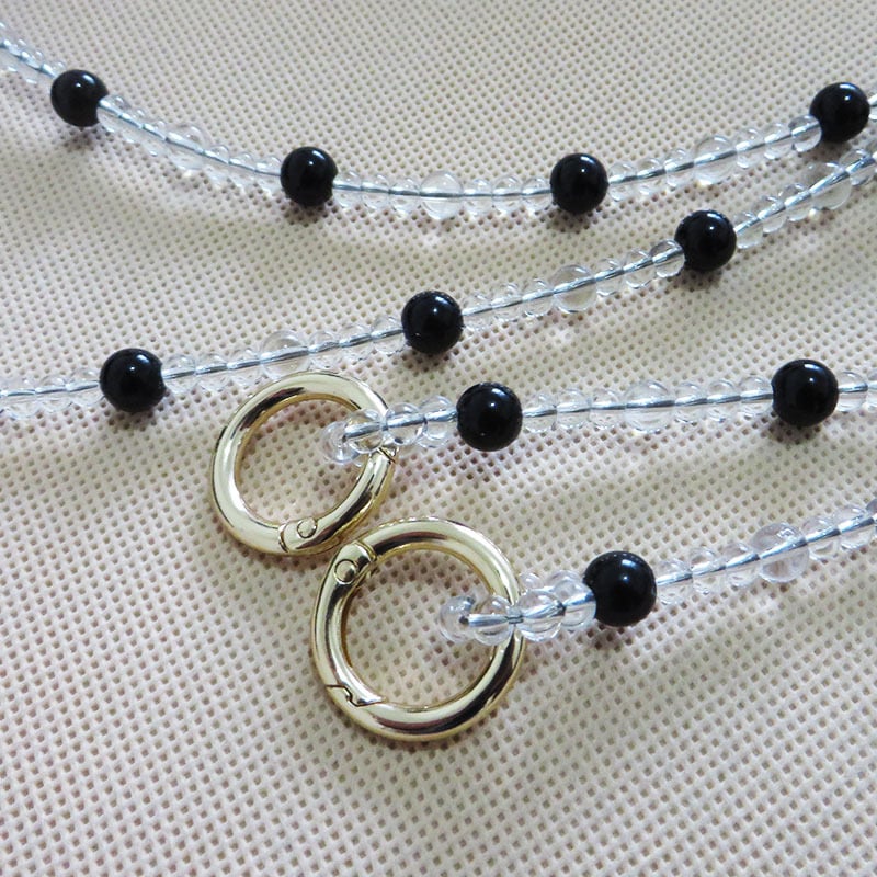 Pearls кристално-сребърна тънка верига за чанта, презрамка за рамо, K9 кристал, презрамка за чанта/рамо, Лято 2019