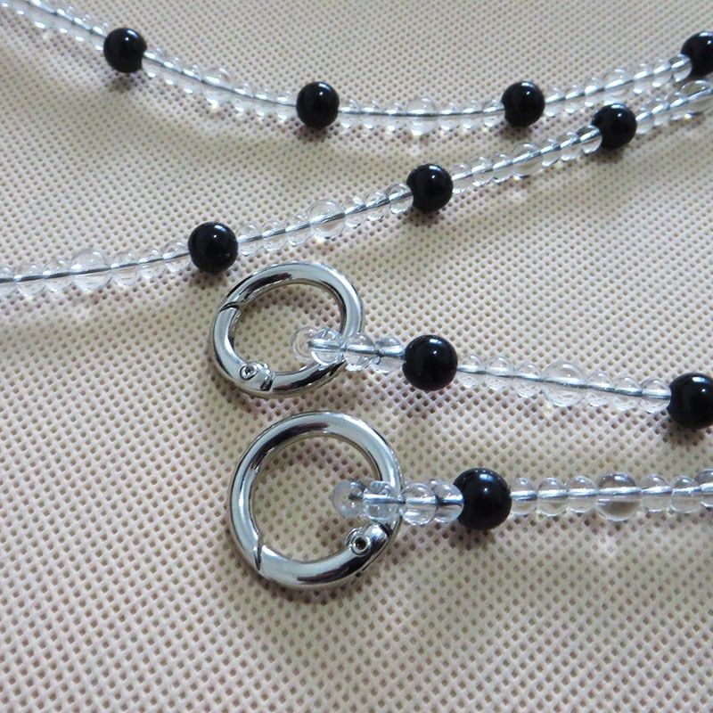 Pearls кристално-сребърна тънка верига за чанта, презрамка за рамо, K9 кристал, презрамка за чанта/рамо, Лято 2019