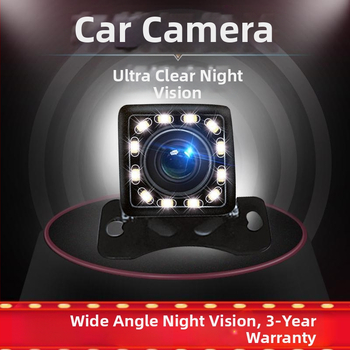 Hátulnéző kamera hosszú kábellel, 4‑magos, 5‑pin csatlakozás, HD éjszakai látás, univerzális modell.