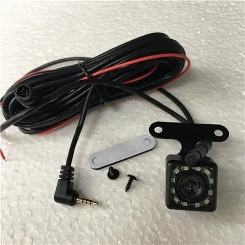 Hátulnéző kamera hosszú kábellel, 4‑magos, 5‑pin csatlakozás, HD éjszakai látás, univerzális modell.