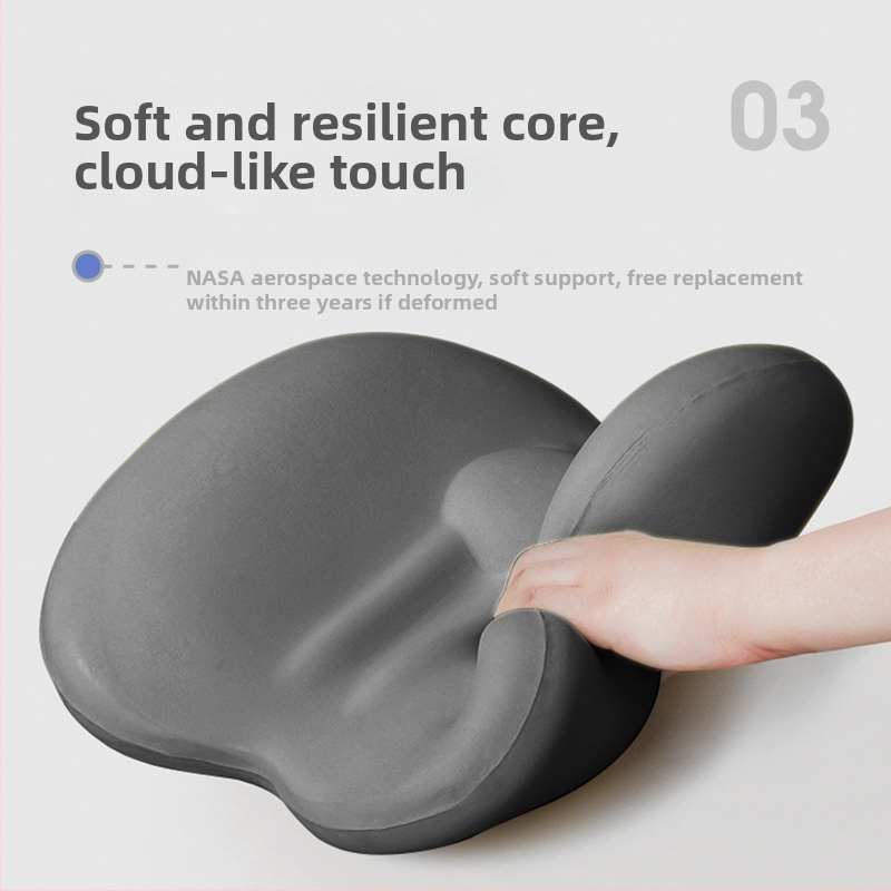 Juosmens atramosi pagalvė biurui, atminties puta, poliesteris, tinkama studijai ir biurui, šiuolaikinis stilius