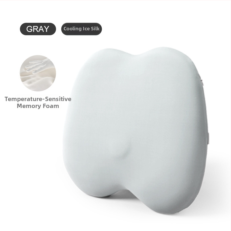 Juosmens atramosi pagalvė biurui, atminties puta, poliesteris, tinkama studijai ir biurui, šiuolaikinis stilius