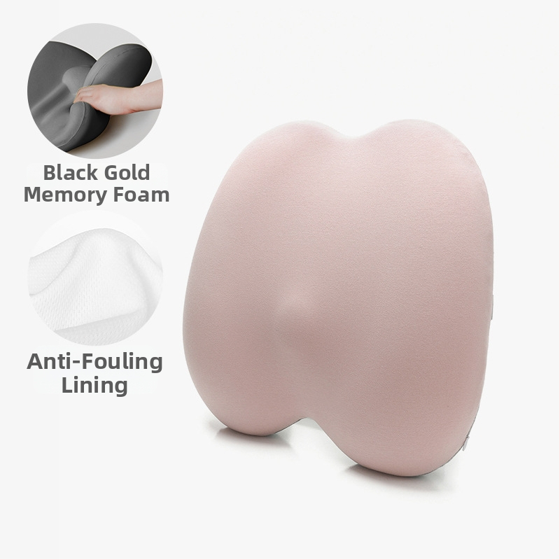 Juosmens atramosi pagalvė biurui, atminties puta, poliesteris, tinkama studijai ir biurui, šiuolaikinis stilius