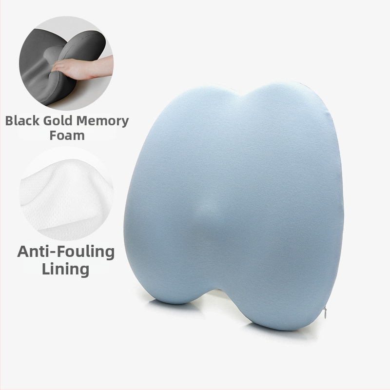 Juosmens atramosi pagalvė biurui, atminties puta, poliesteris, tinkama studijai ir biurui, šiuolaikinis stilius