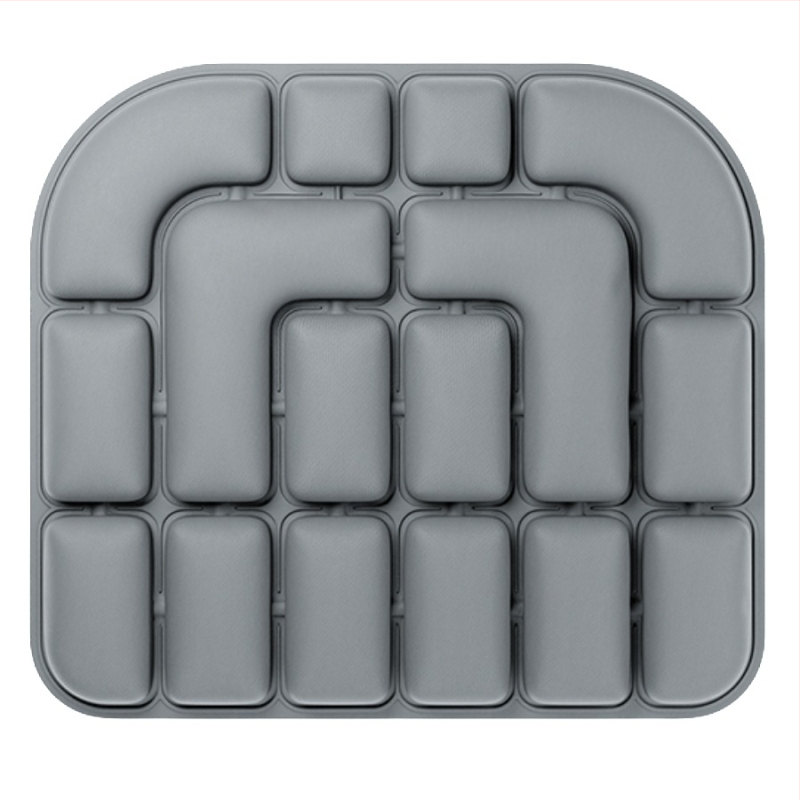 3D pripučiamas TPU sėdynės pagalvė, anti-dekubitas, oro užpildas, kvėpuojanti, ilgam sėdėjimui (namuose/ biure/ neįgaliojo vežimėlyje)