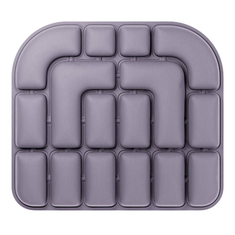 3D pripučiamas TPU sėdynės pagalvė, anti-dekubitas, oro užpildas, kvėpuojanti, ilgam sėdėjimui (namuose/ biure/ neįgaliojo vežimėlyje)