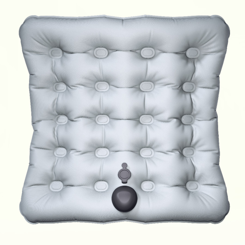 3D pripučiamas TPU sėdynės pagalvė, anti-dekubitas, oro užpildas, kvėpuojanti, ilgam sėdėjimui (namuose/ biure/ neįgaliojo vežimėlyje)