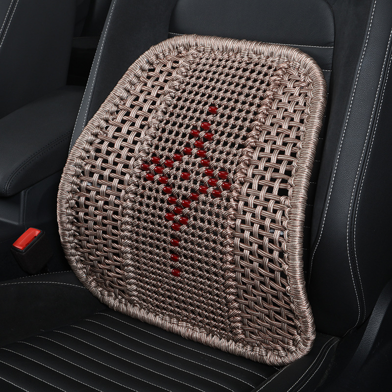 Automobilio juosmens parama iš ice silk, rankų austas, vasaros naudojimui, universalus tinka auto/ofisas/namai, keturios formos, tradicinis kinų stilius