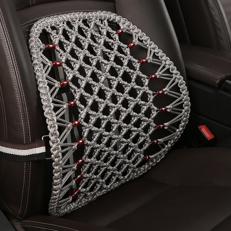 Automobilio juosmens parama iš ice silk, rankų austas, vasaros naudojimui, universalus tinka auto/ofisas/namai, keturios formos, tradicinis kinų stilius