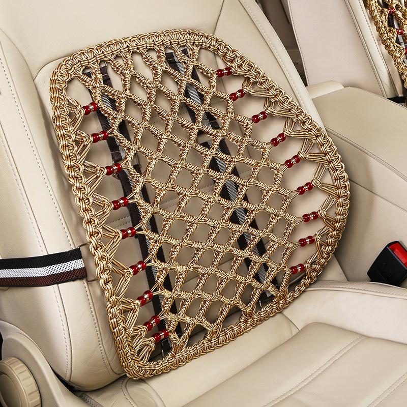 Automobilio juosmens parama iš ice silk, rankų austas, vasaros naudojimui, universalus tinka auto/ofisas/namai, keturios formos, tradicinis kinų stilius