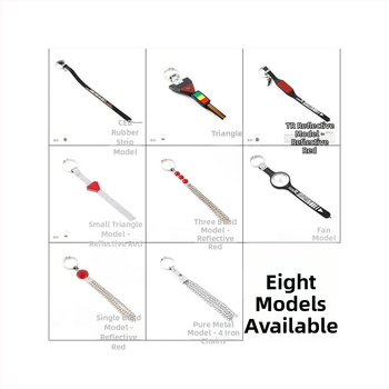 Thousand Miles Automobilio anti‑statinio žemėjimo diržas su išmetimo vamzdžiu ir pakabinamą išlaisvinimo grandine – eliminatoriaus priedas