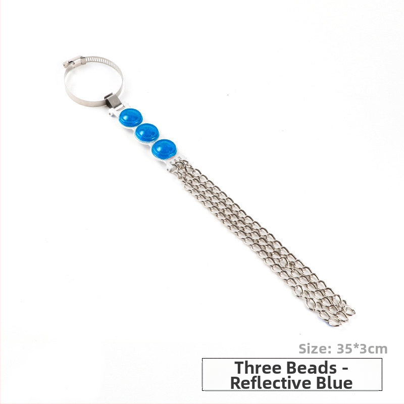 Thousand Miles Automobilio anti‑statinio žemėjimo diržas su išmetimo vamzdžiu ir pakabinamą išlaisvinimo grandine – eliminatoriaus priedas