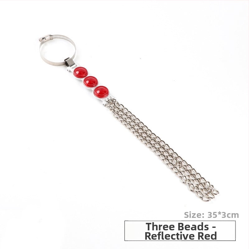 Thousand Miles Automobilio anti‑statinio žemėjimo diržas su išmetimo vamzdžiu ir pakabinamą išlaisvinimo grandine – eliminatoriaus priedas