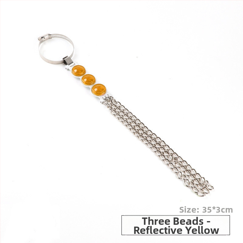 Thousand Miles Automobilio anti‑statinio žemėjimo diržas su išmetimo vamzdžiu ir pakabinamą išlaisvinimo grandine – eliminatoriaus priedas